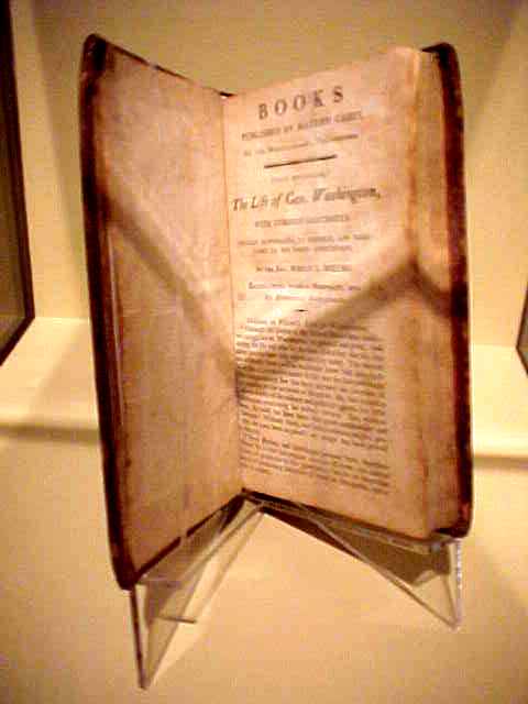  Mason Locke Weems' "Life of George Washington" © Stan Klos